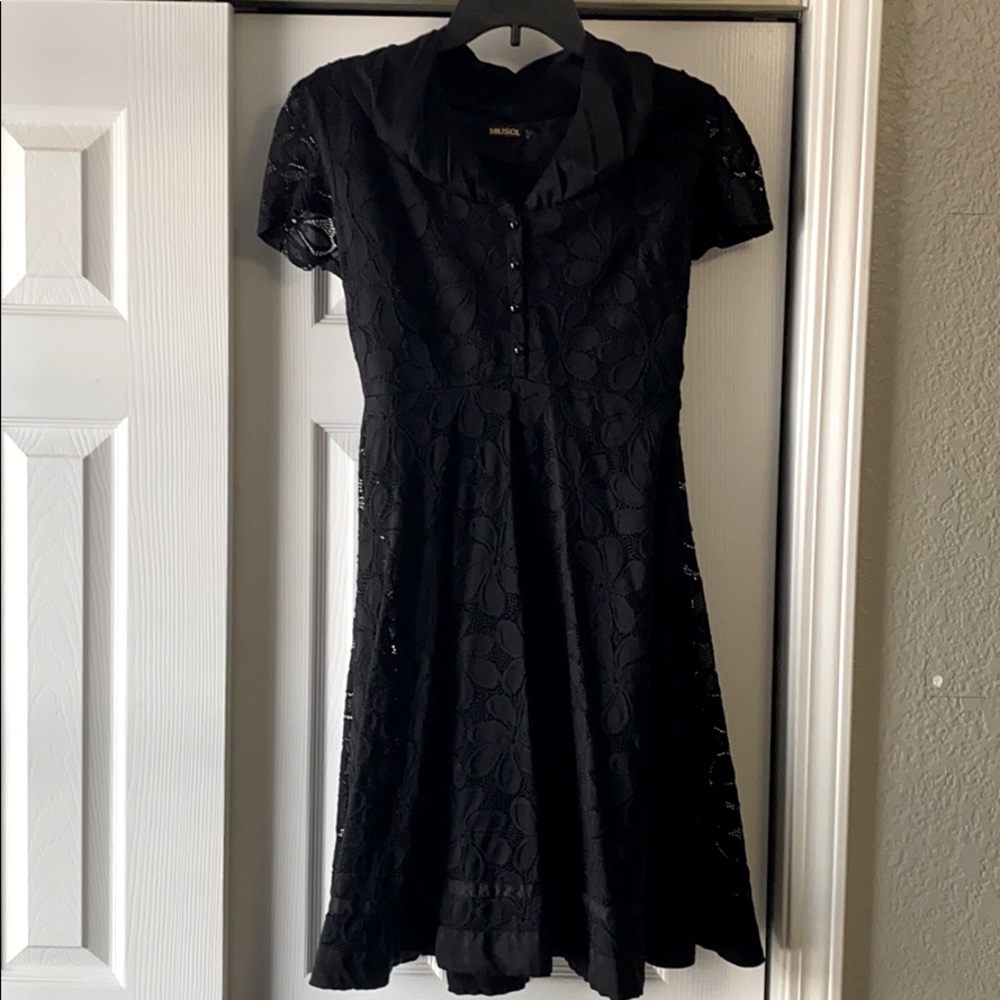 Black Lace Dress